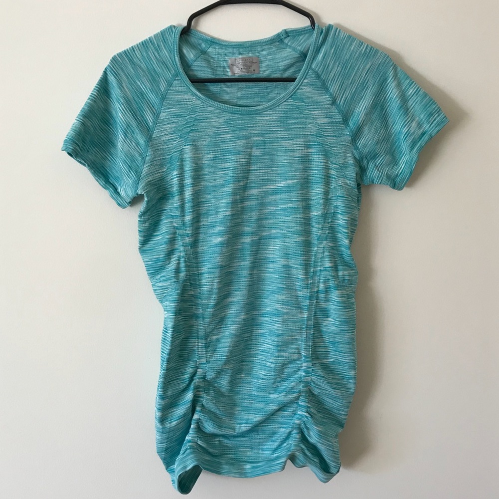 Athleta Fastest Track Short Sleeve Top